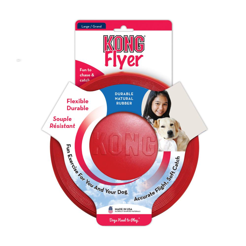 KONG Classic Red Flyer Small