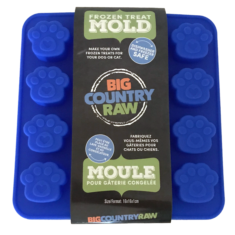 FROZEN TREAT MOLD SMALL BLUE BIG COUNTRY RAW