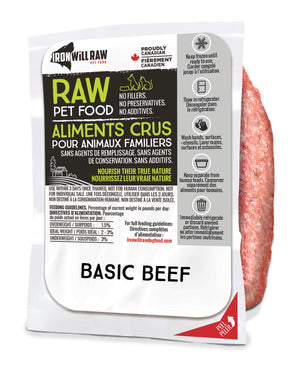 Iron Will Raw Basic Beef 6x1lb