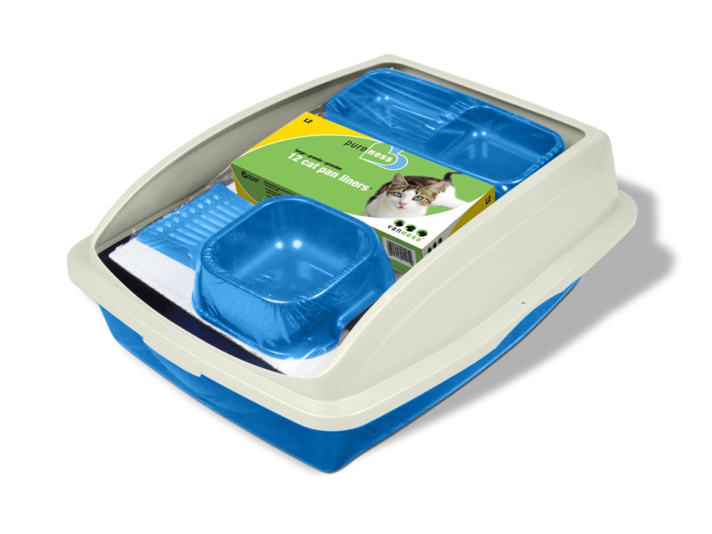 Cat Litter Starter Kit Large 19 x14 x4 Van ness