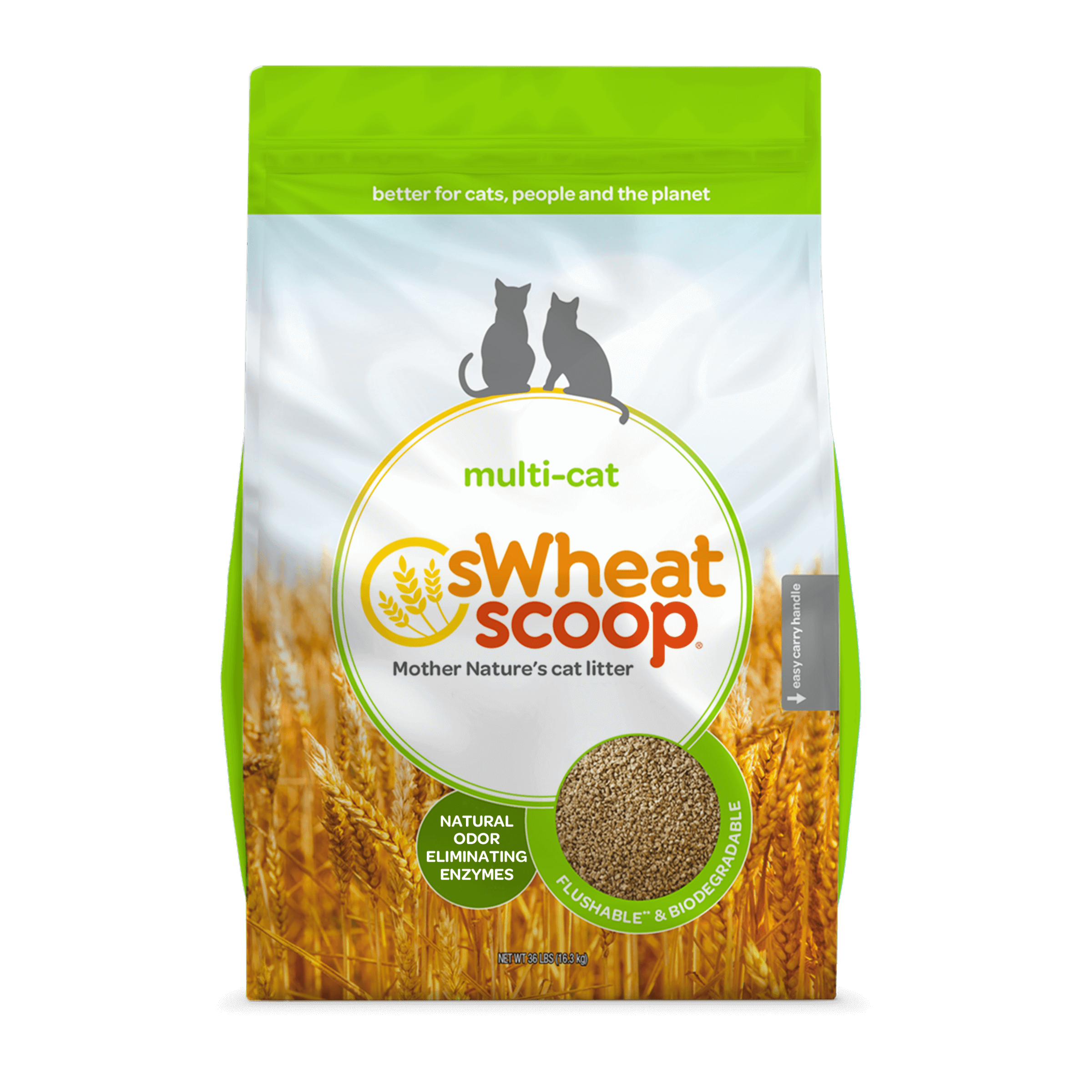 Litter Swheat Scoop Multi 28lb