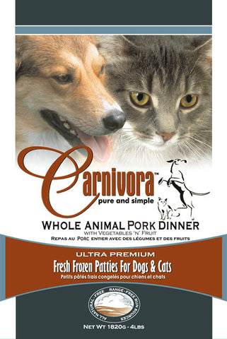 Carnivora Pork Dinner 4lb - 8oz Patties
