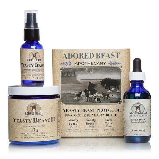 Yeasty Beast Protocol Kit 3 products Adored Beast Apothecary