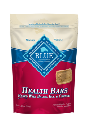 Blue Buffalo Health Bars Bacon/Egg/Cheese 16oz