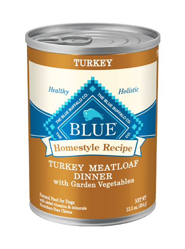 BLUE BUFFALO DOG CAN TURKEY DINNER 12.5OZ