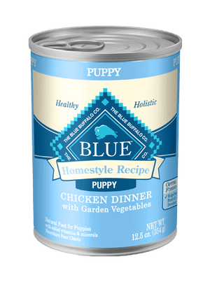 Blue Buffalo Can Homestyle Puppy 12.5oz