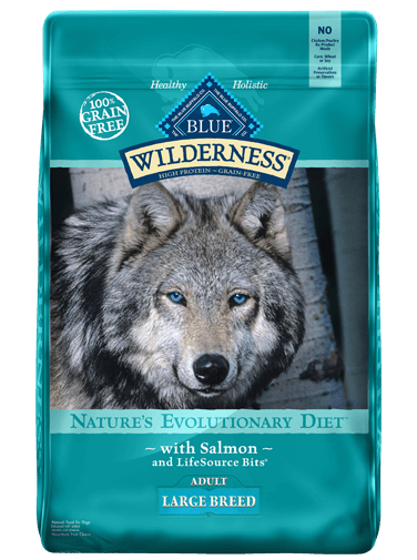 Wilderness Large Breed Adult Salmon w/Grains 24lb