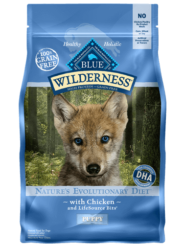 Blue Wilderness Puppy Chicken 24lb (Lt Blue Bag)