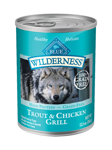 Blue Wilderness Wild Grill Can 12.5oz
