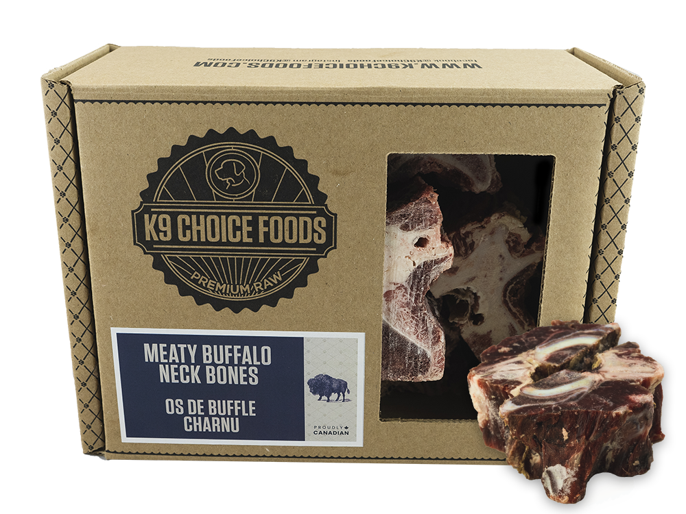 K9 Choice Buffalo Neck Bones 4.54kg