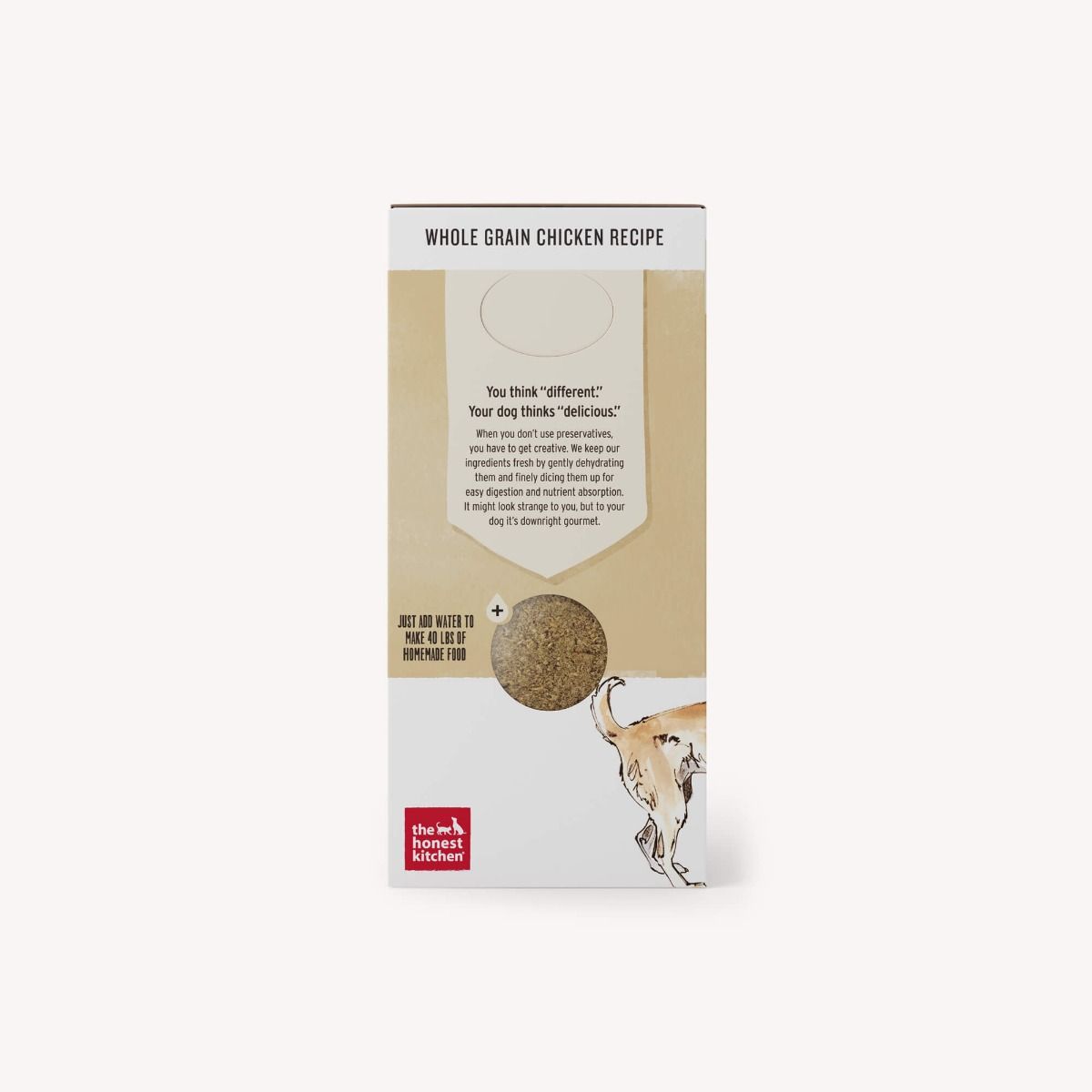 HONEST KITCHEN WHOLE GRAIN CHICKEN 10LB BOX