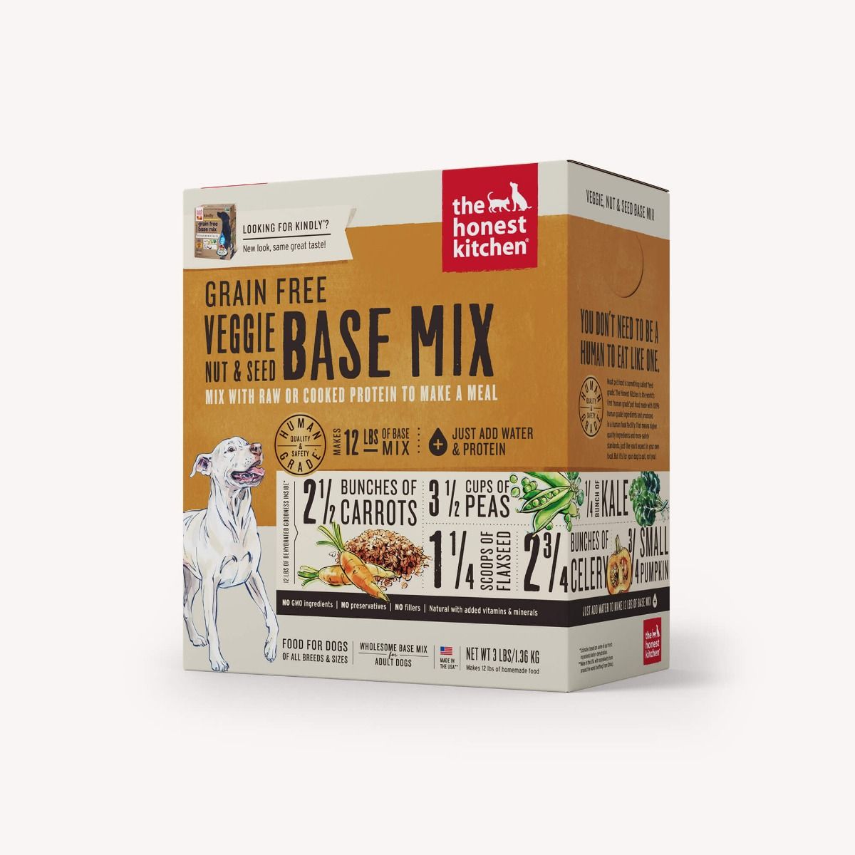 BASE MIX GRAIN FREE 3LBS HONEST KITCHEN