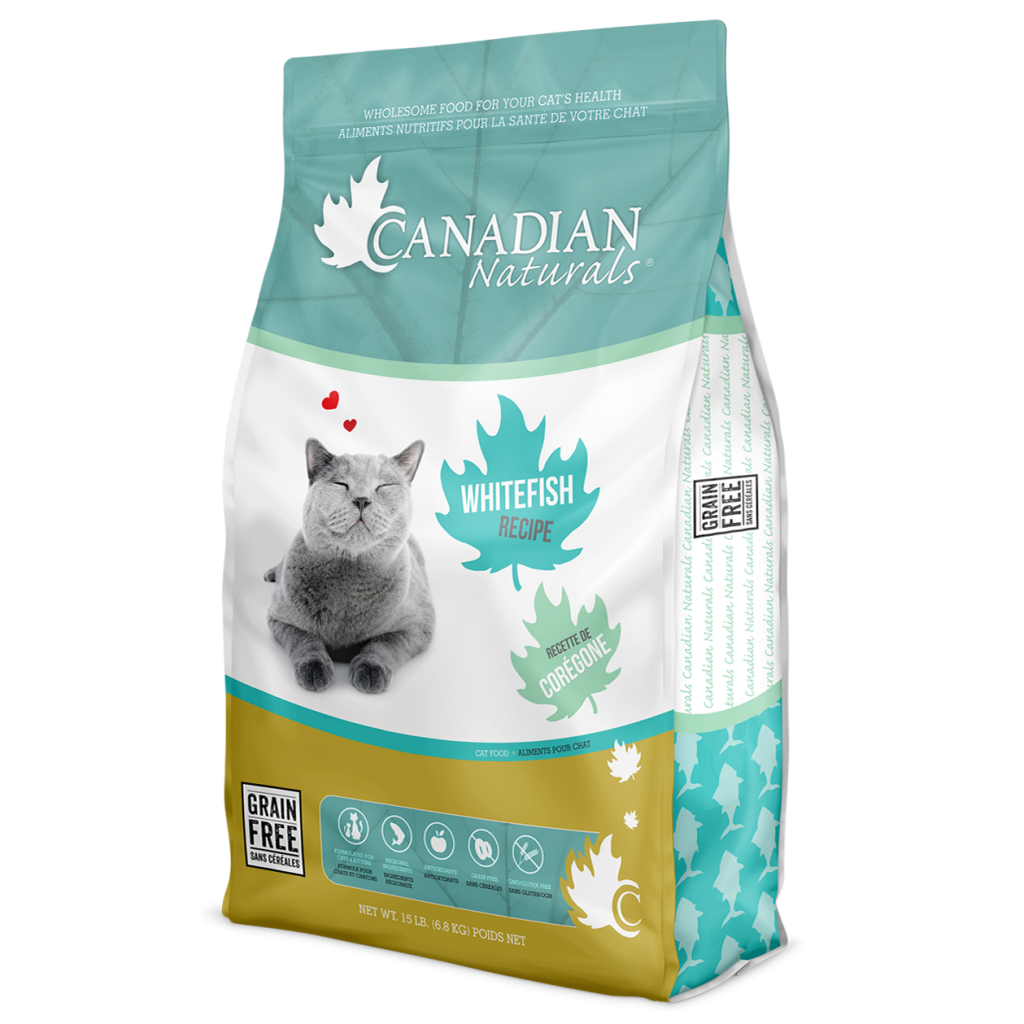 CANADIAN NATURAL CAT Whitefish & Rice 15LB