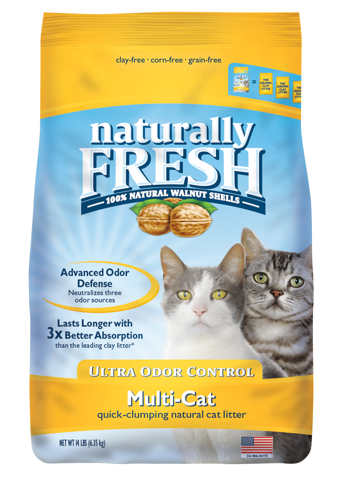 Naturally Fresh (Yellow) Multi Cat Litter Ultra Odor