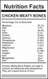 Carnivora Chicken Meaty Bones 4lb - 8oz Patties