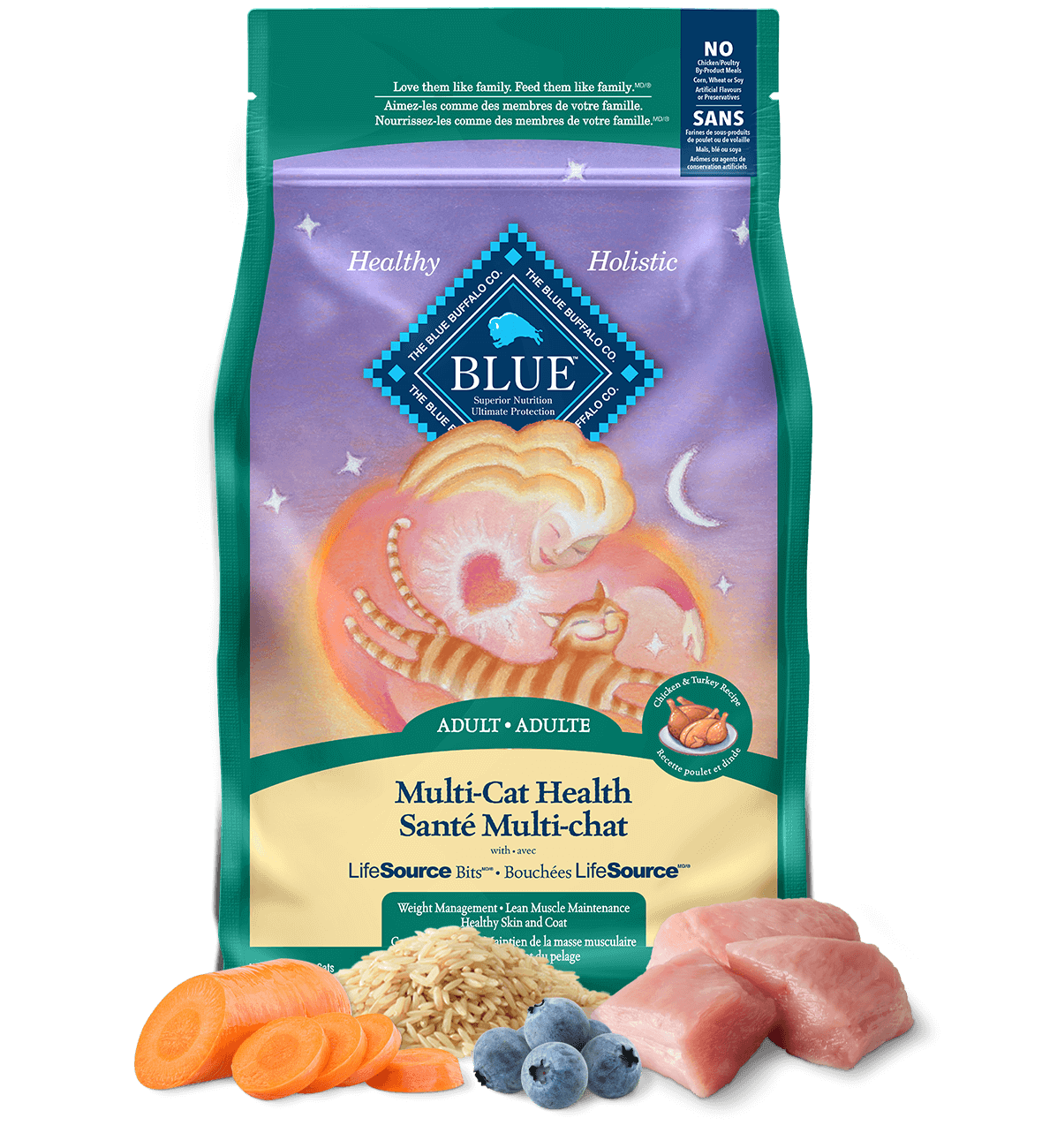 Blue LP Multi-Cat Chicken & Turkey 7lb