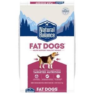 Natural Balance Dog -  Fat Dog Chicken Salmon 28lb