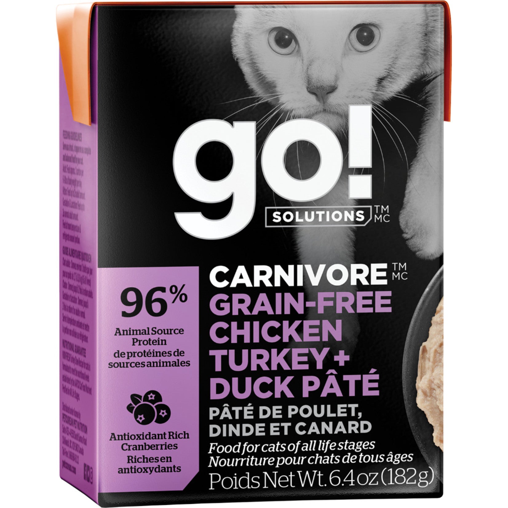 Go! Tetras Cat Food 6.4oz