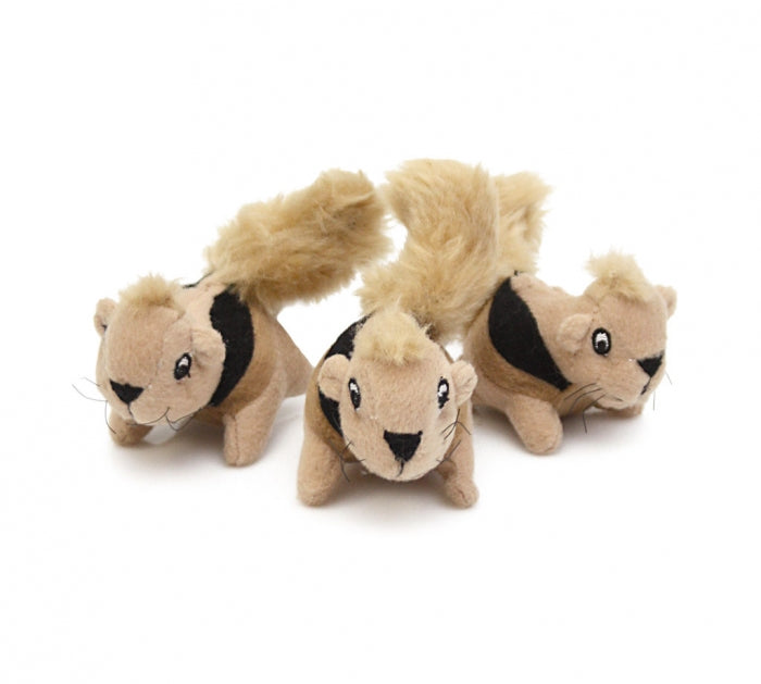 Squirrels Squeaking 3-Pack