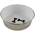 Stainless Steel Dish White Bones 96oz