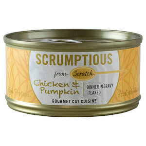 Scrumptious Cat Can 2.8oz Assorted Flavours