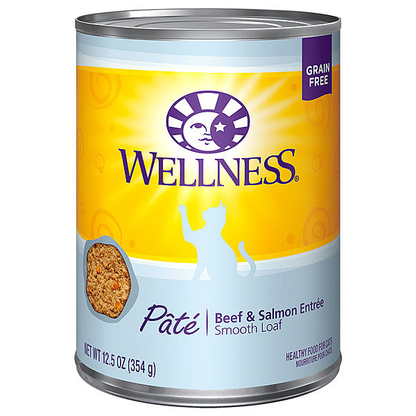 Wellness Cat Beef & Salmon 12.5oz