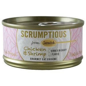 Scrumptious Cat Can 2.8oz Assorted Flavours