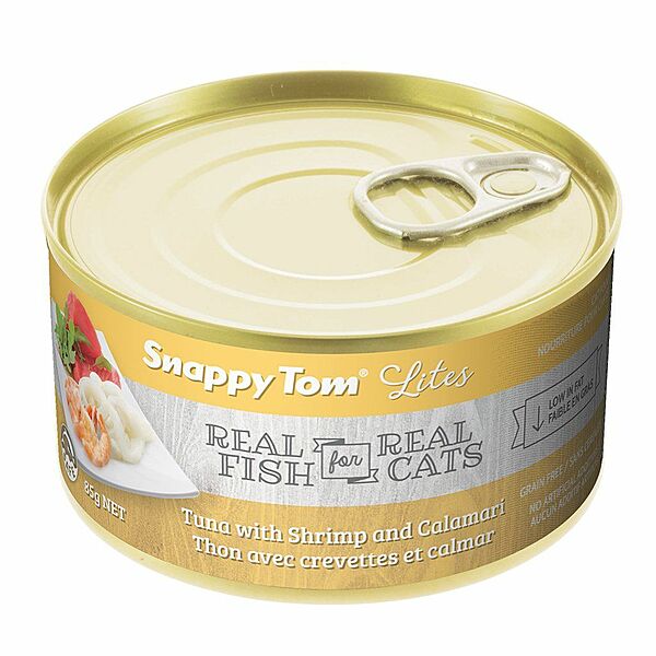 SNAPPY TOM-LITE TUNA/SHRIMP/CAL 156g