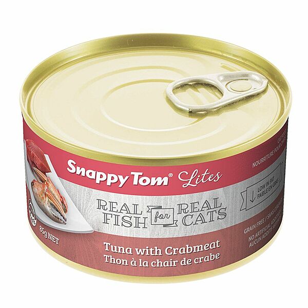 SNAPPY TOM-LITE TUNA/CRAB 156g