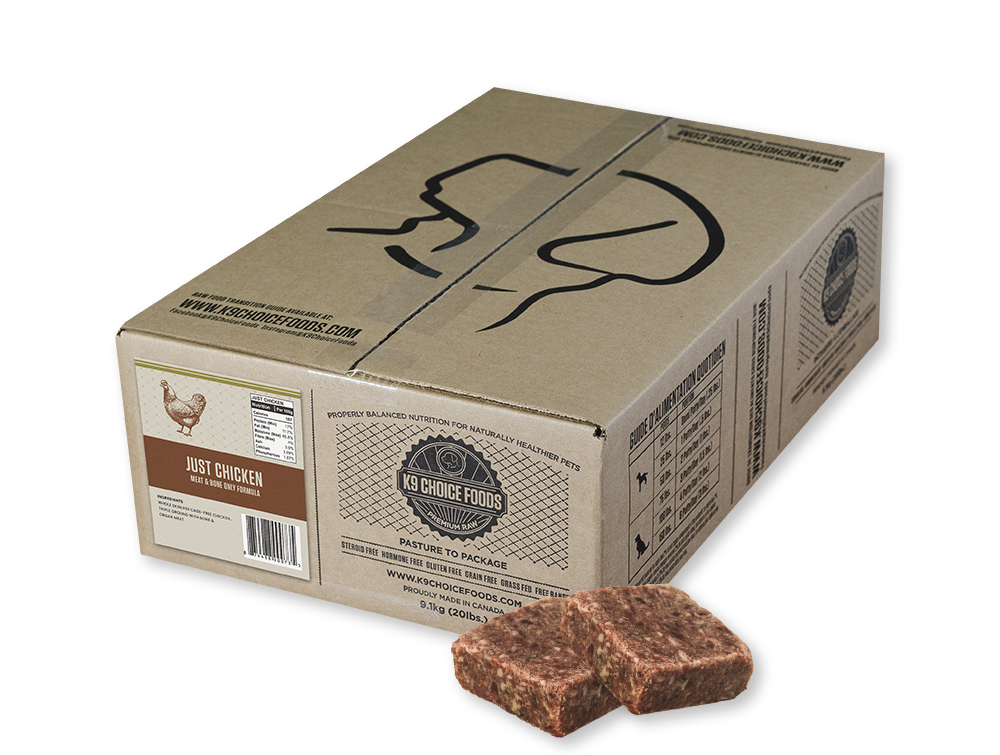 K9 Choice Raw Just Chicken 9.1kg