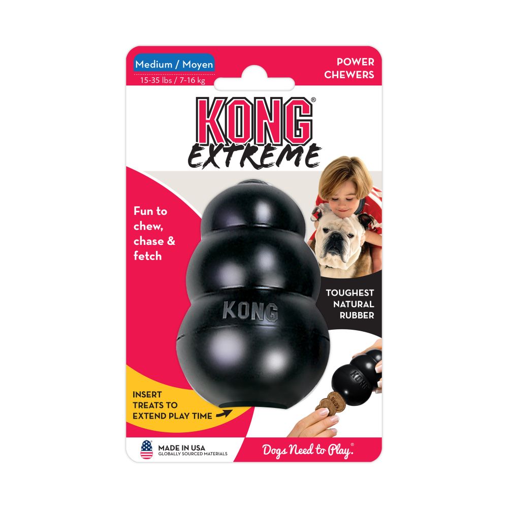 KONG Extreme Black Medium