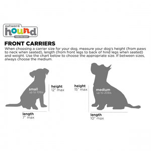 Pooch Pouch - Front Carrier Medium - Blue