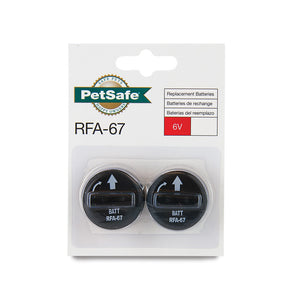 Pet Safe 6V Battery 2-Pk Fence & Deluxe Bark Collar