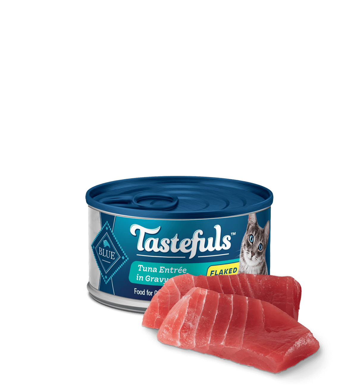 Blue Tuna flaked Gravy 5.5o Tasteful
