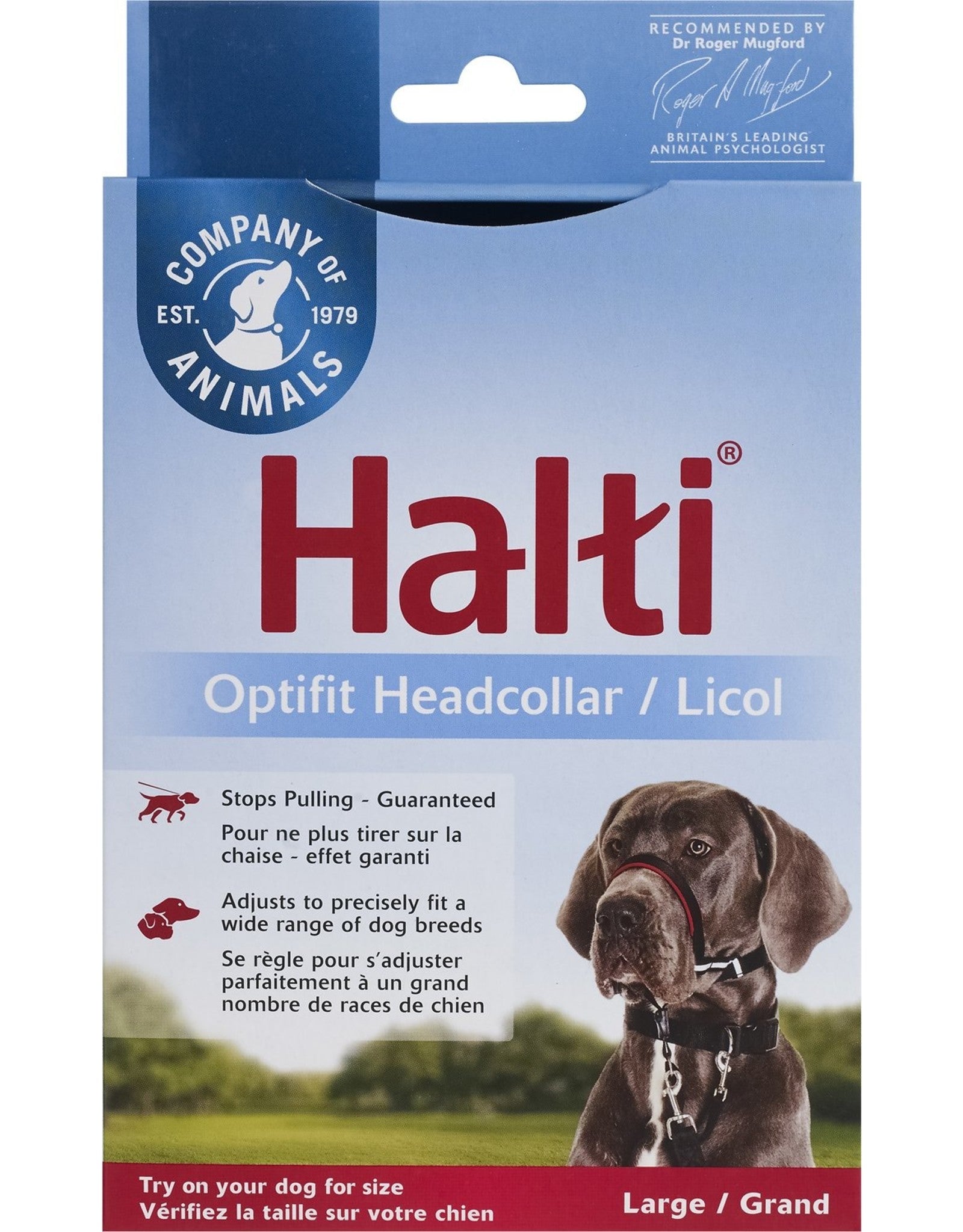 HALTI OPTI FIT HEAD COLLAR
