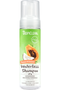 Tropiclean Waterless Papaya Shampoo 220ml
