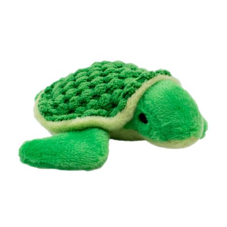 Plush Turtle Squeaker Toy 4"