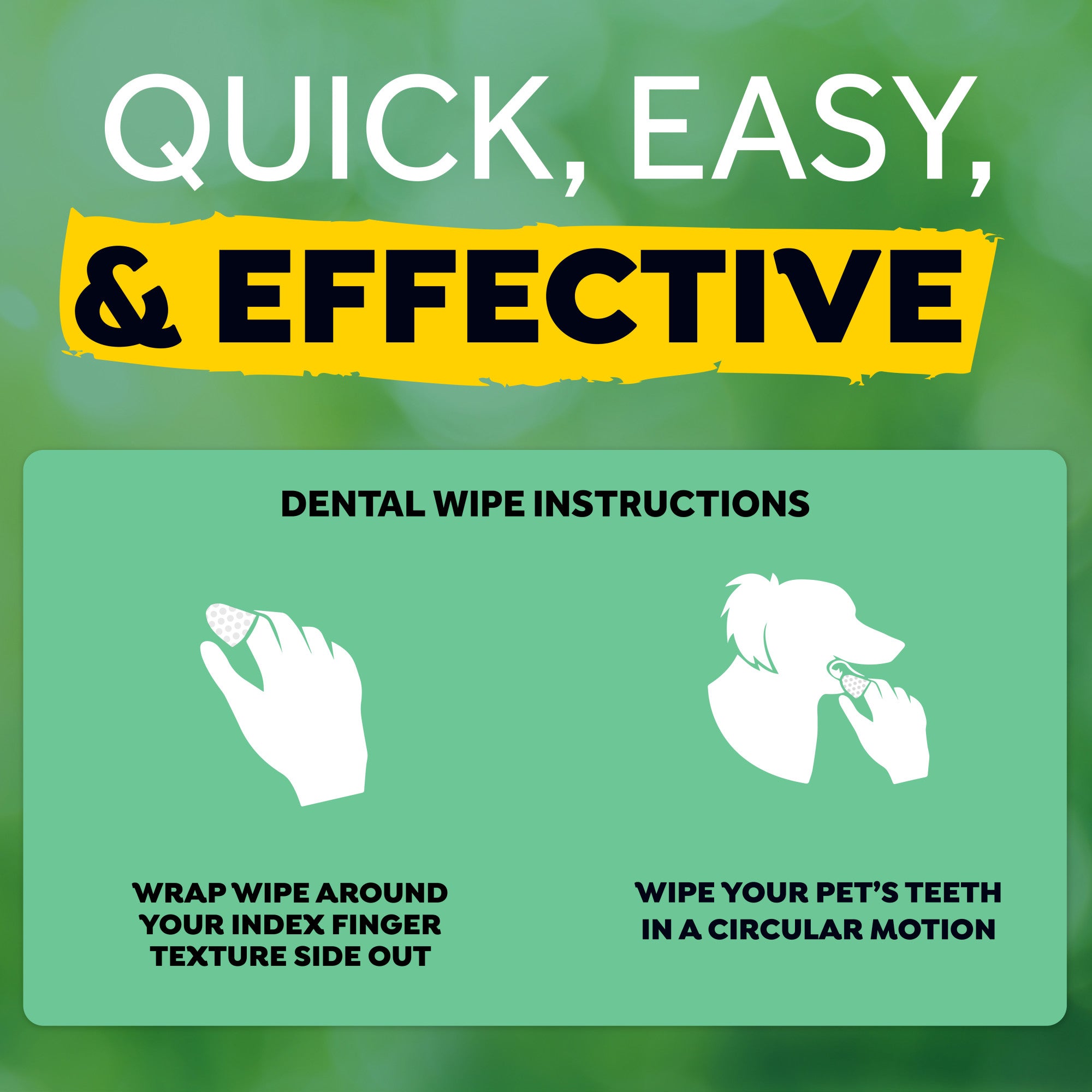 Tropiclean Dental Wipes 50 Count