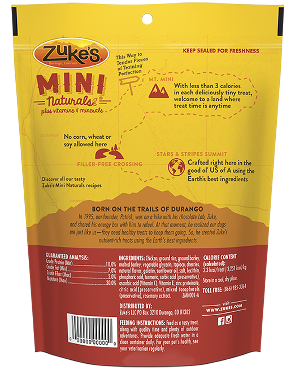 Zukes Mini Naturals 1lb